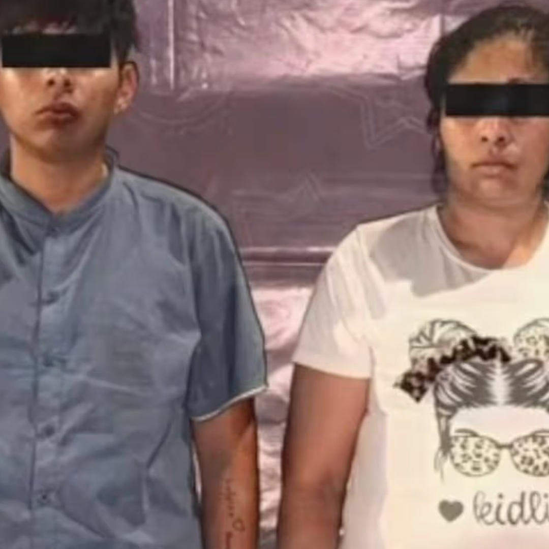Pareja detenida.